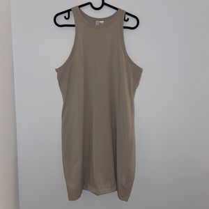 Beige Mini Dress From H&M, Size XL